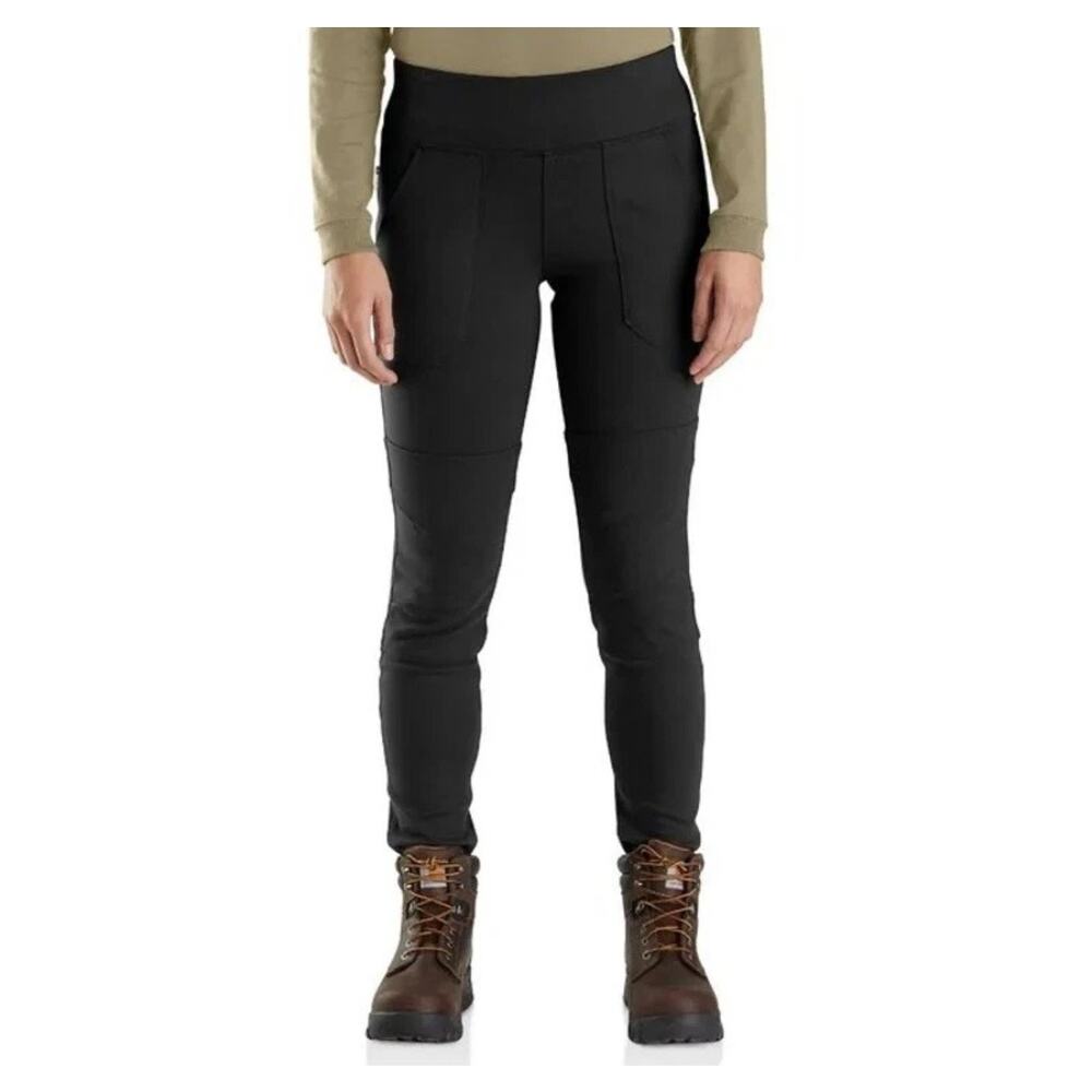 Carhartt XL Women's Force Fitted Pockets Midweight Utility Double Knee Legging